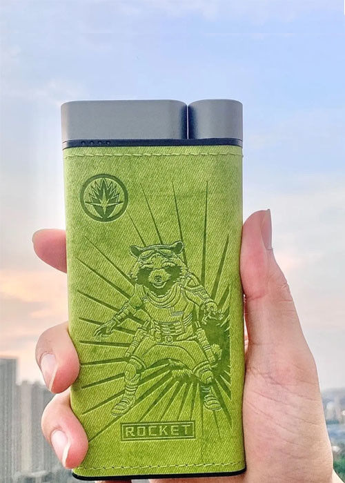 5V 2A 10000AH Power Bank, Metal USB Type C Power Bank Thiết kế bằng sáng chế