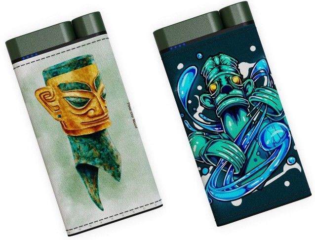 ODM Metal Powerbank 10000MAH 5V 2A Power Bank Màu đen
